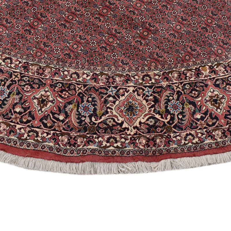 Tapis persan - Bidjar ronde  - 400 x 400 cm - rouille