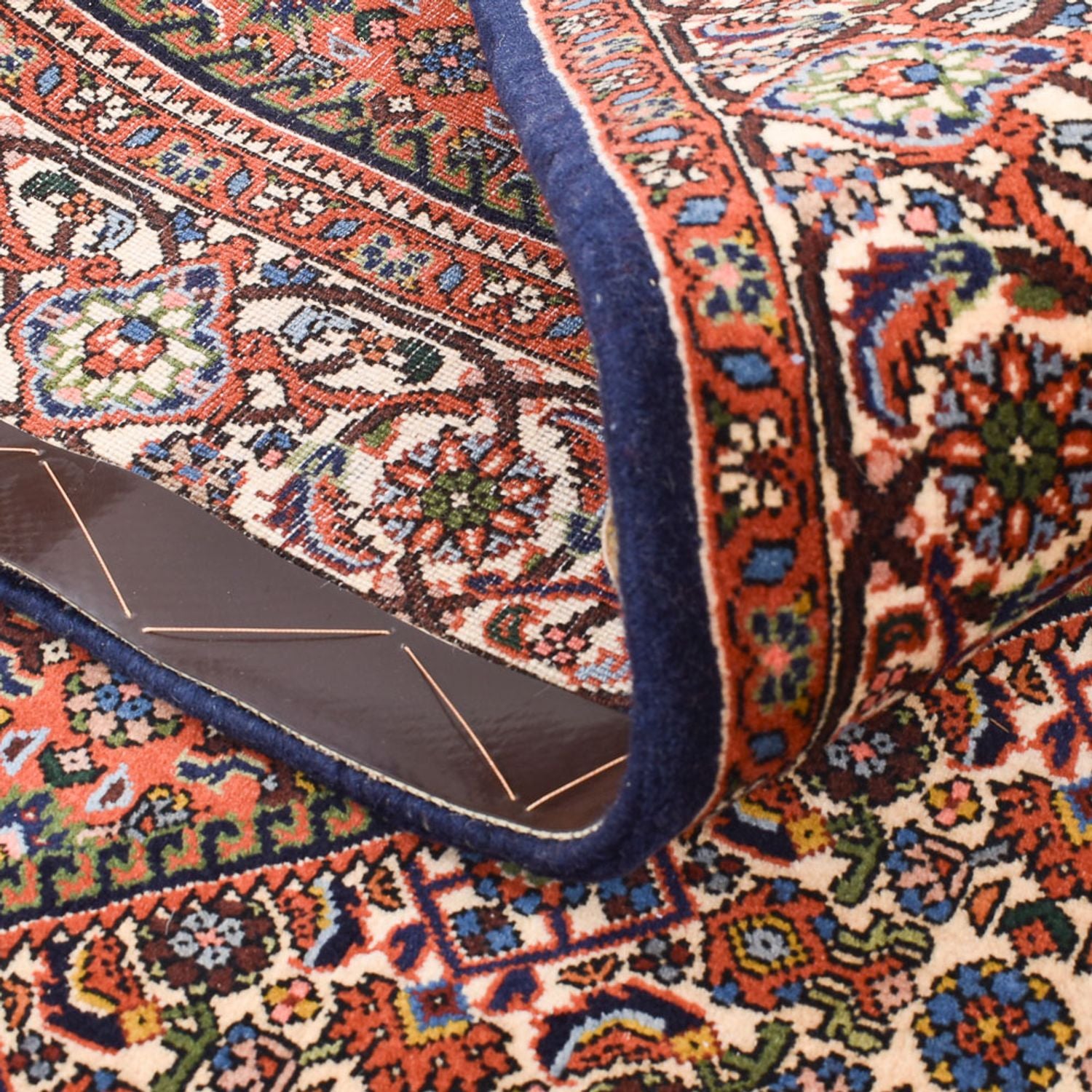 Tapis persan - Bidjar - 163 x 110 cm - rouille