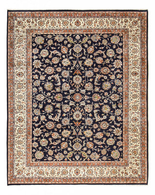 Tapis persan - Classique - Royal - 385 x 300 cm - bleu foncé
