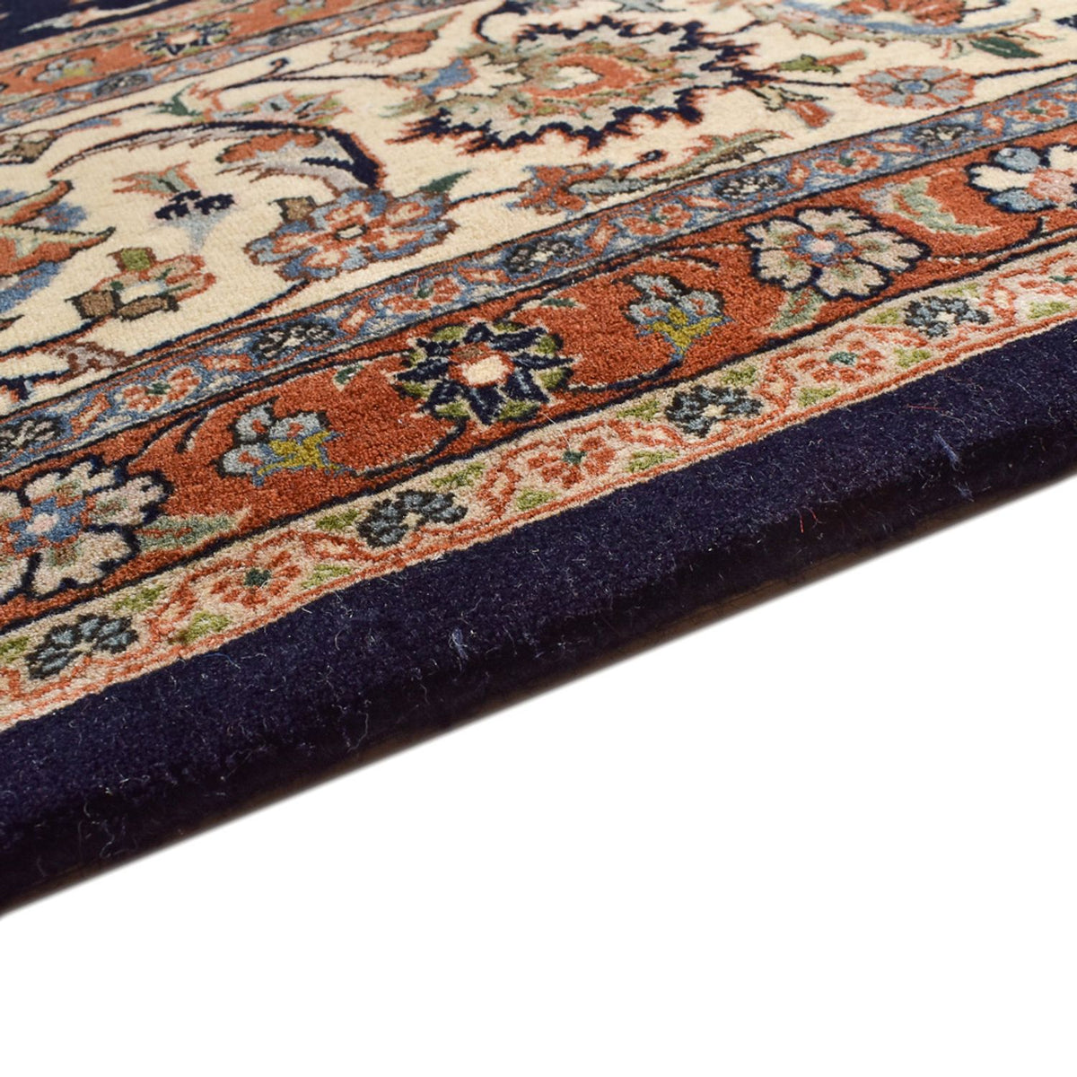 Tapis persan - Classique - Royal - 385 x 300 cm - bleu foncé