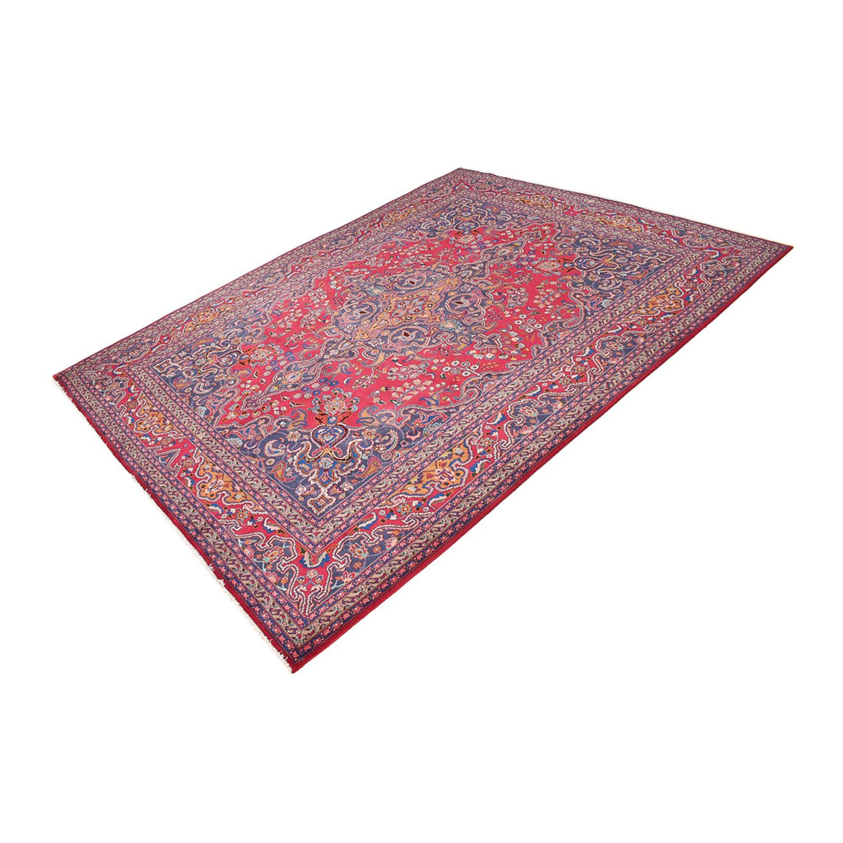 Tapis persan - Classique - 385 x 297 cm - rouge