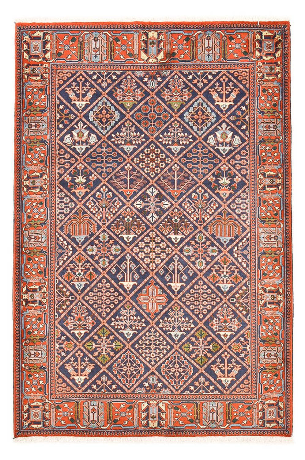 Tapis persan - Nomadic - 200 x 138 cm - rouille