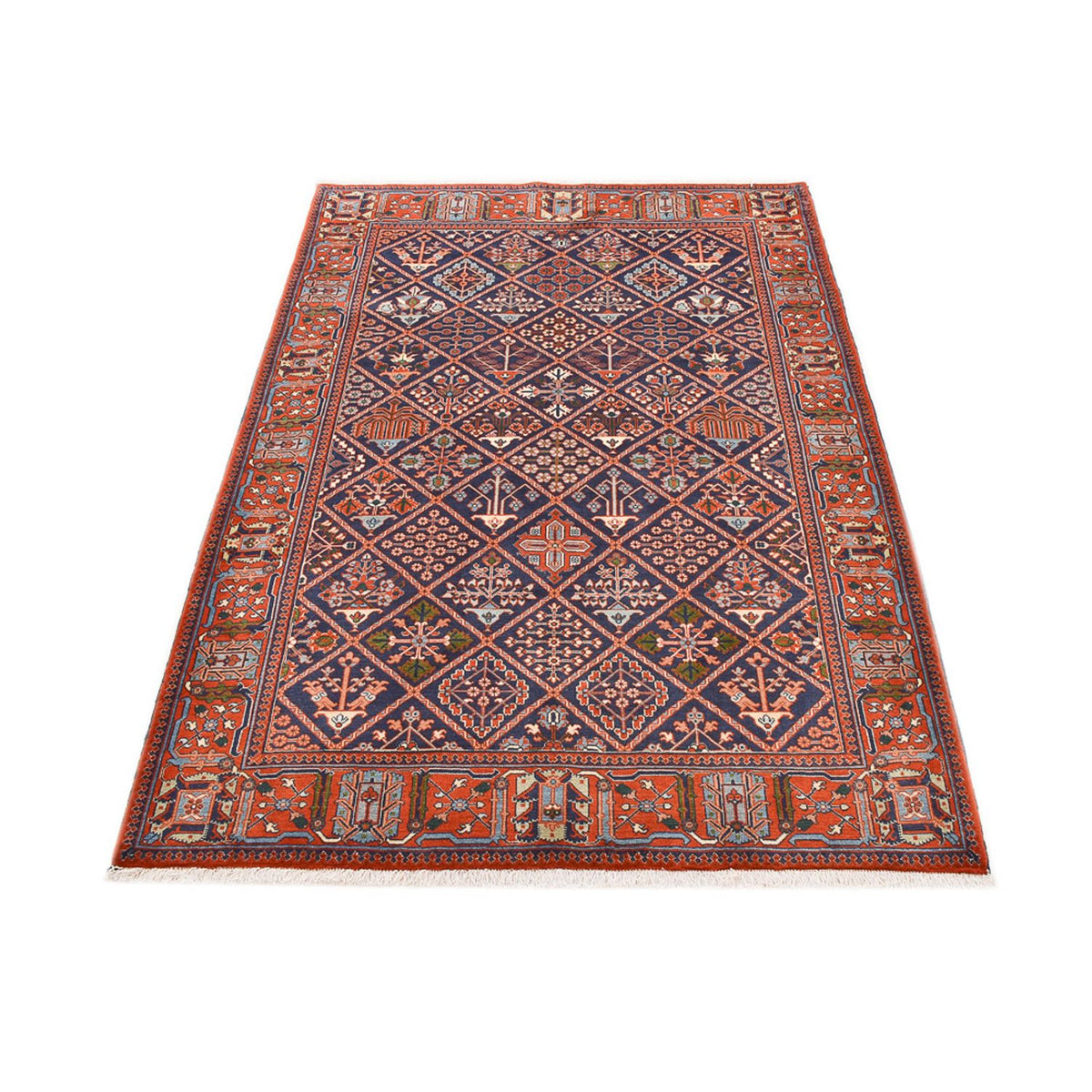 Tapis persan - Nomadic - 200 x 138 cm - rouille