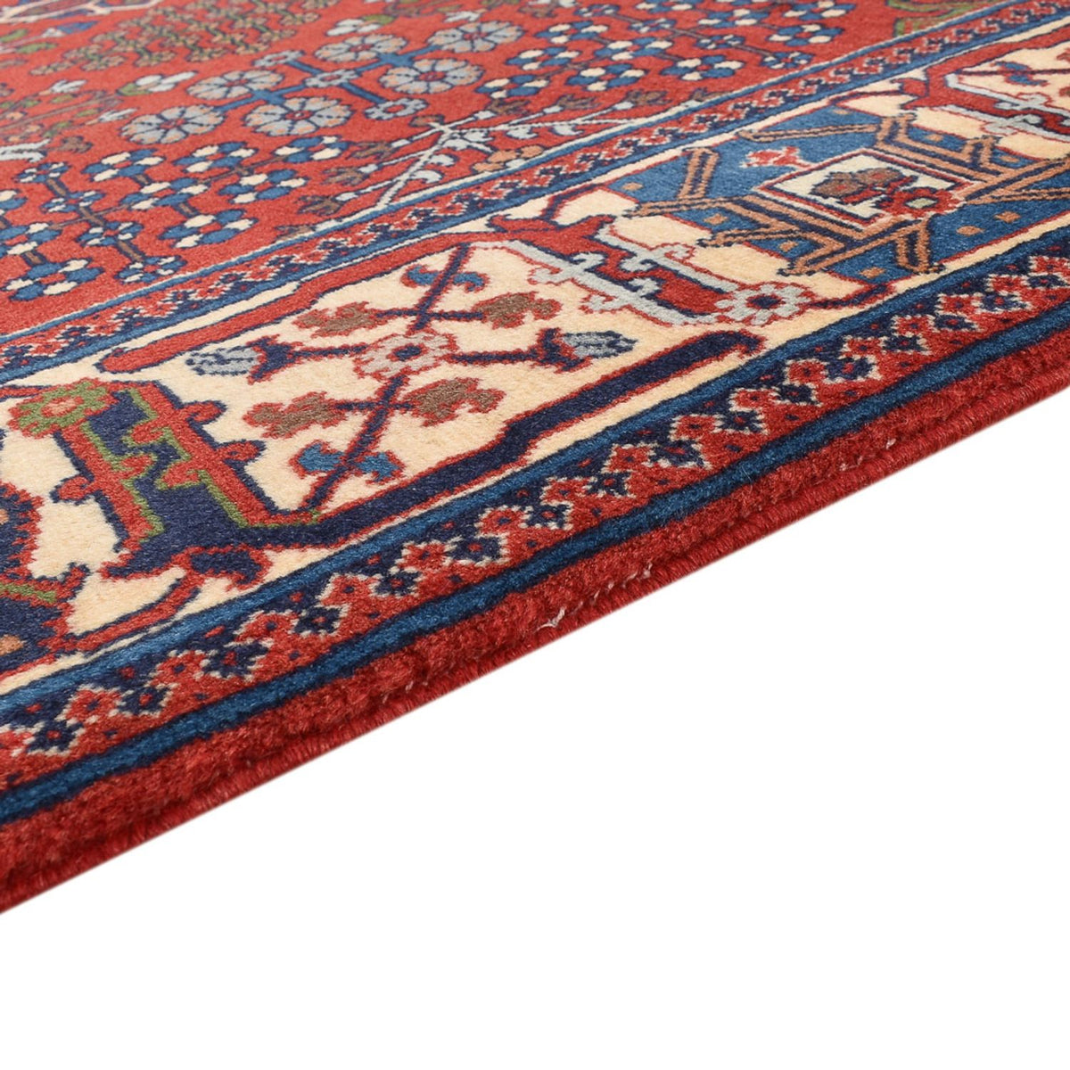 Tapis persan - Nomadic - 200 x 140 cm - rouge