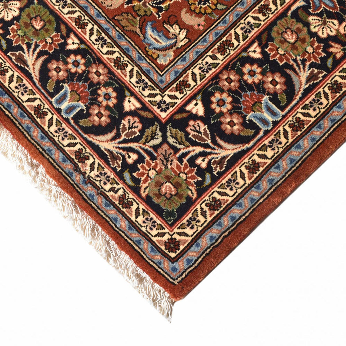 Tapis persan - Classique - 207 x 138 cm - rouge foncé