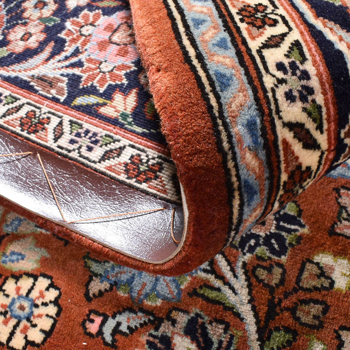 Tapis persan - Classique - 207 x 138 cm - rouge foncé