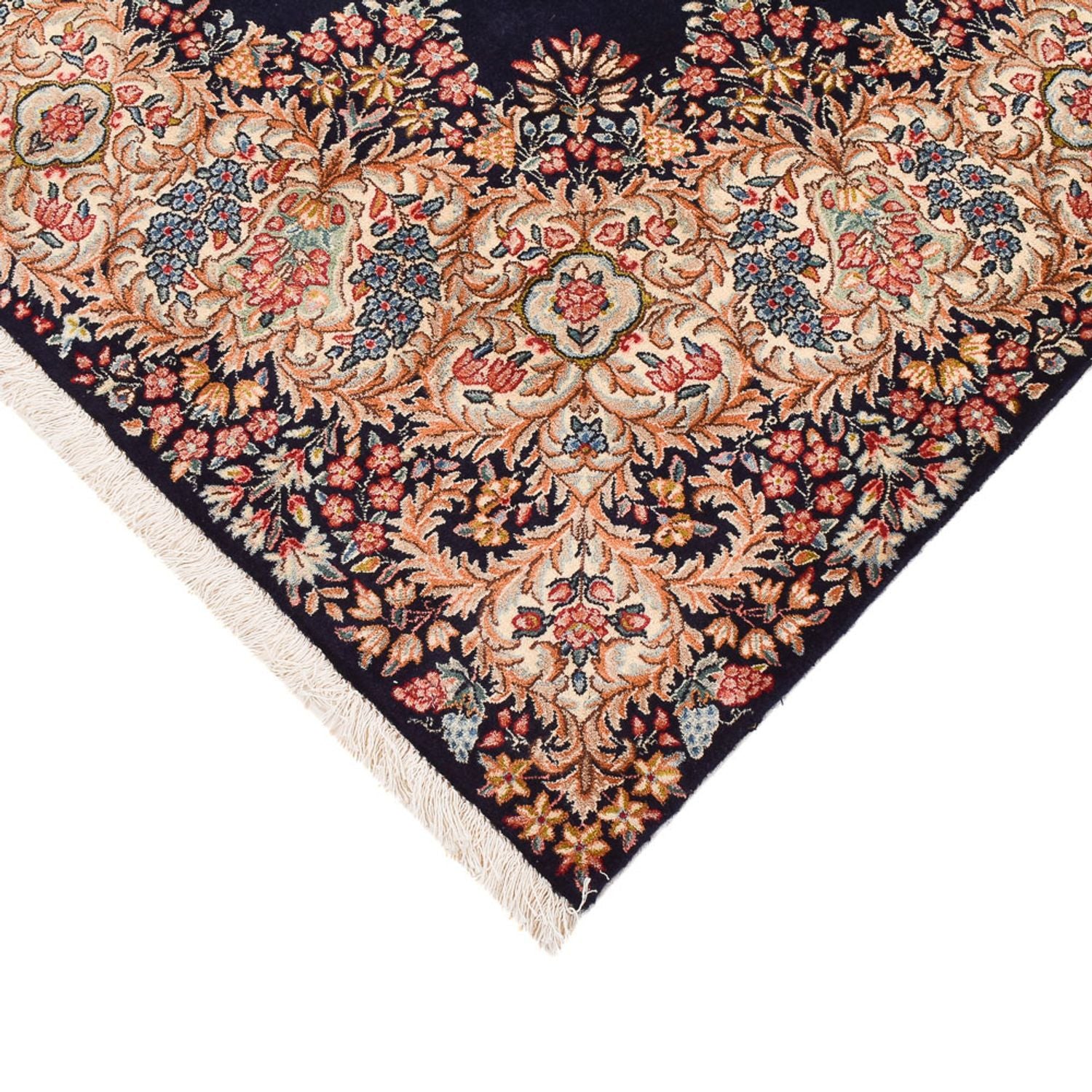 Tapis persan - Royal - 236 x 153 cm - bleu foncé