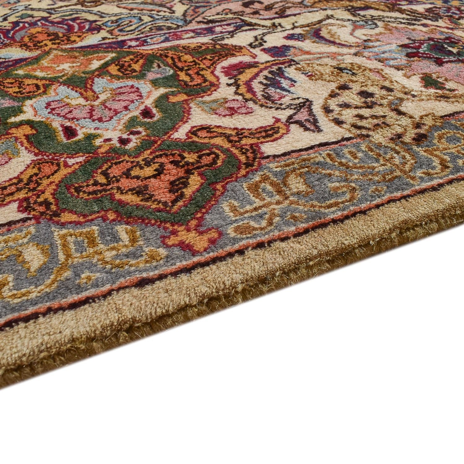 Tapis persan - Keshan - 334 x 240 cm - sable