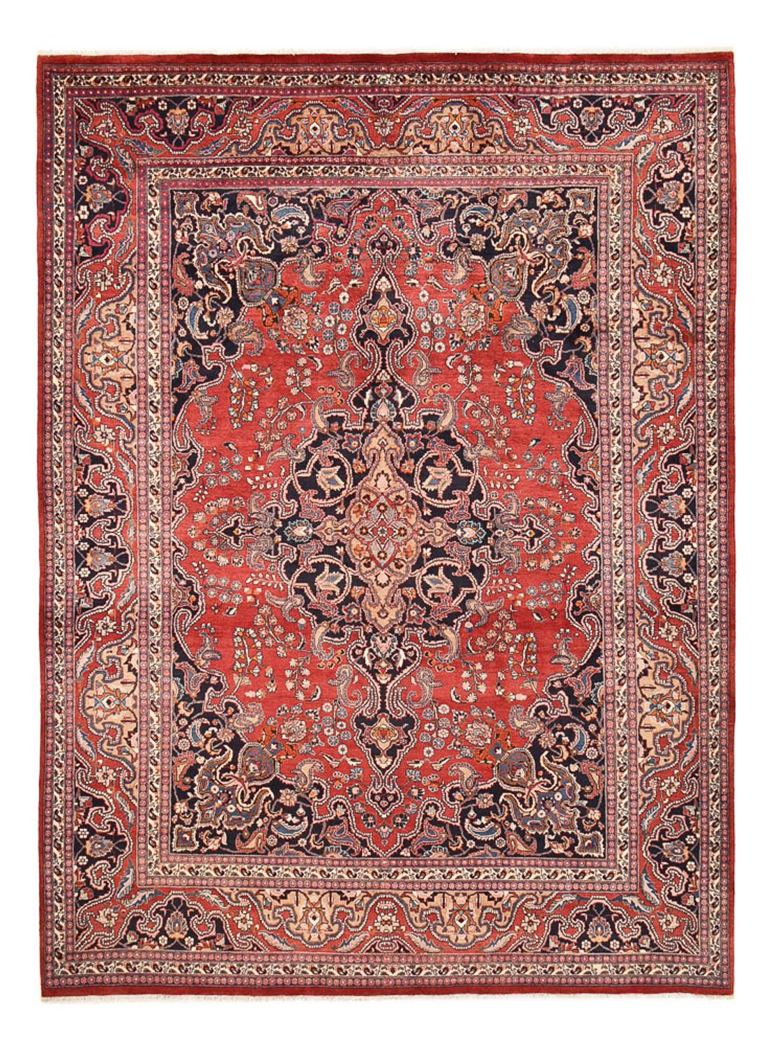 Tapis persan - Classique - 398 x 298 cm - rouge
