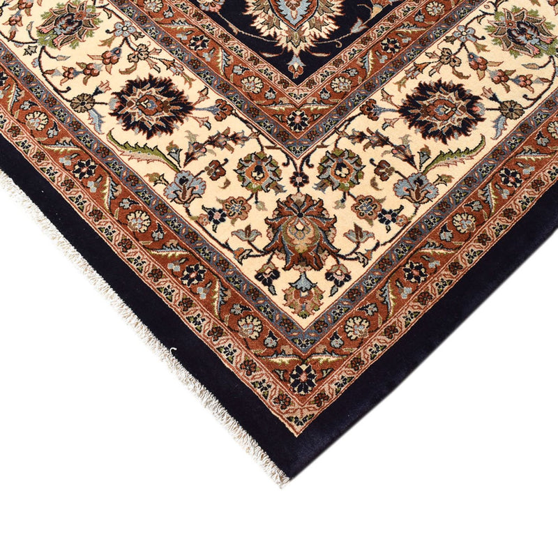 Tapis persan - Classique - Royal - 389 x 304 cm - bleu foncé