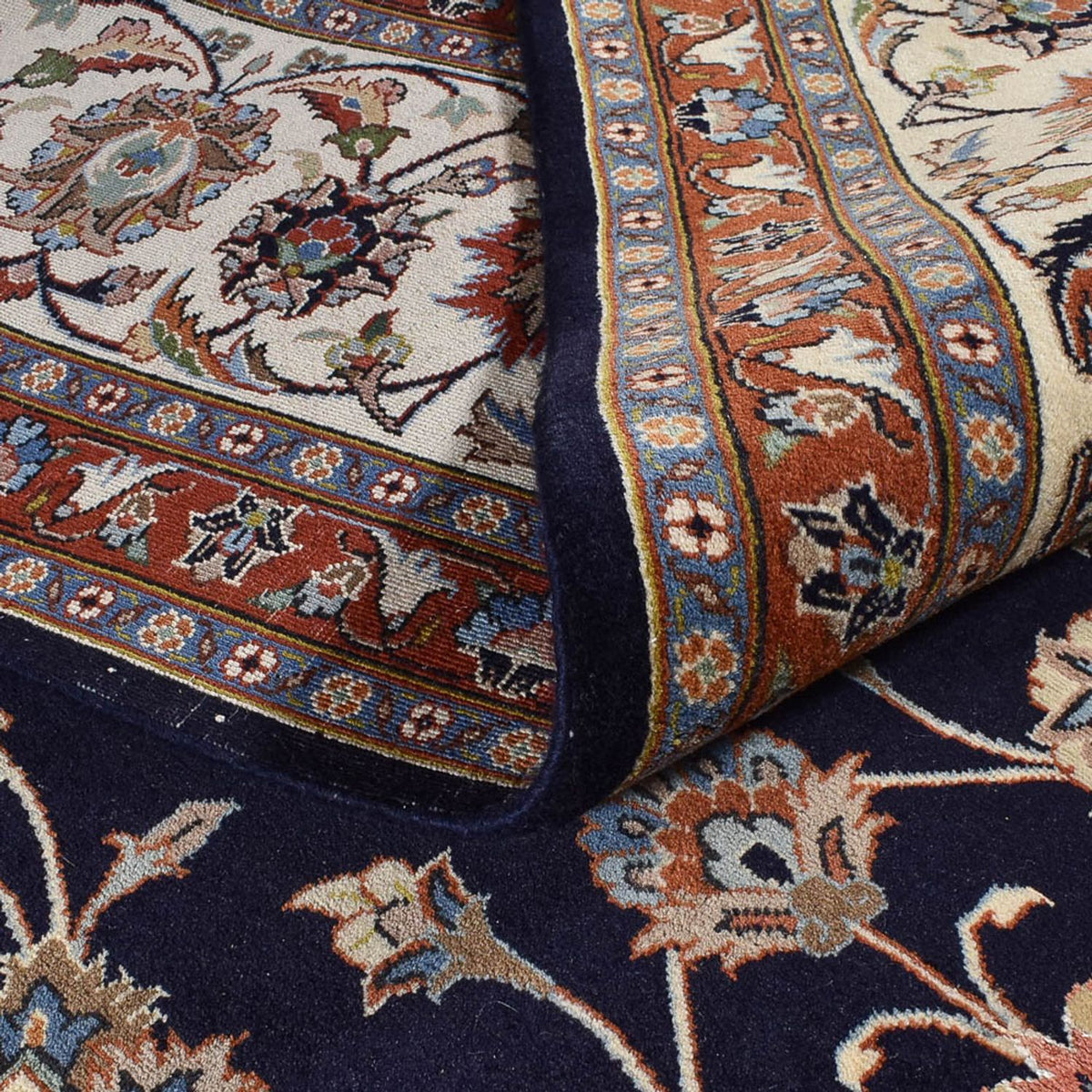 Tapis persan - Classique - Royal - 390 x 301 cm - bleu foncé