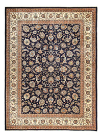 Tapis persan - Classique - Royal - 400 x 303 cm - bleu foncé