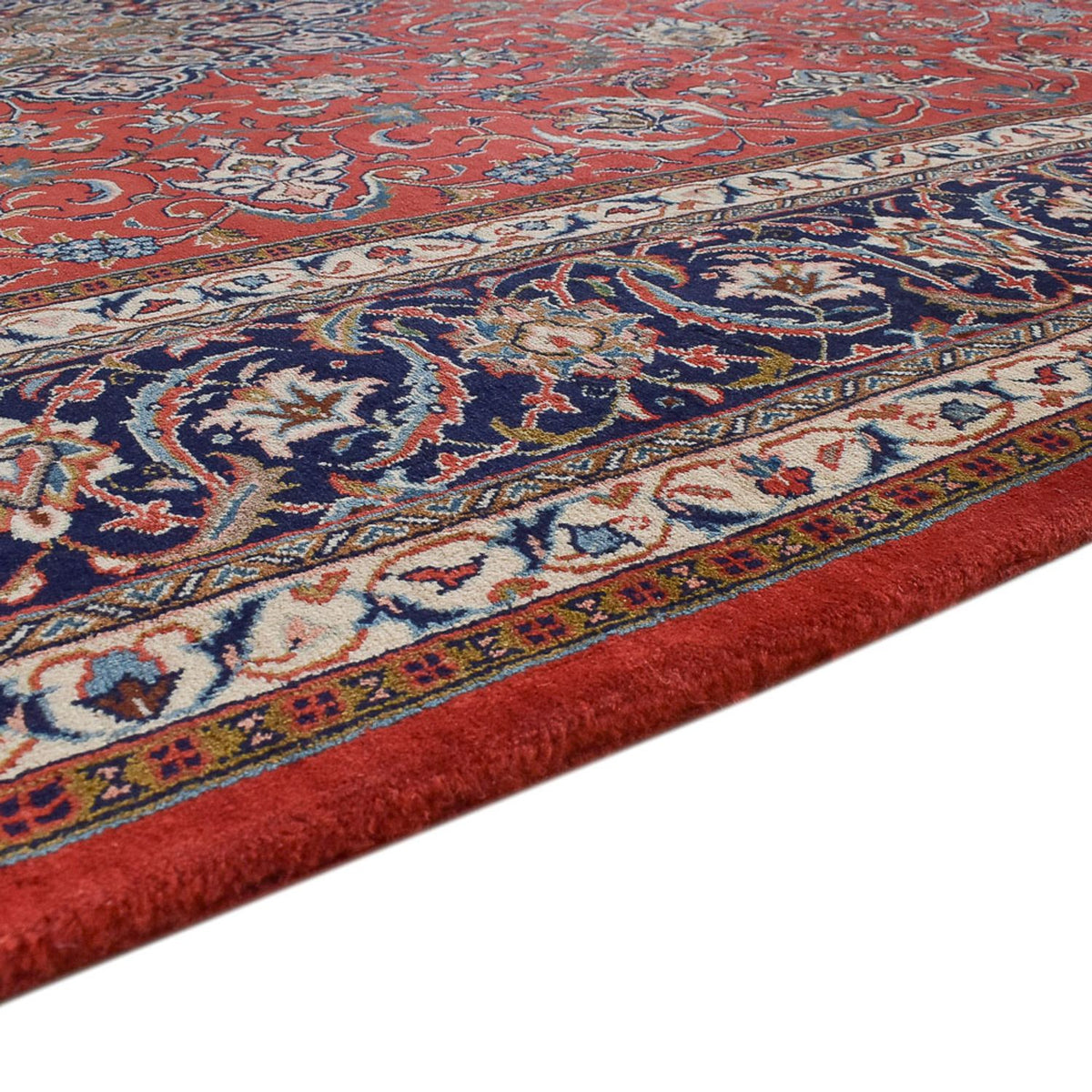Tapis persan - Classique - 377 x 286 cm - rouge