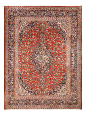 Tapis persan - Keshan - 415 x 307 cm - rouge