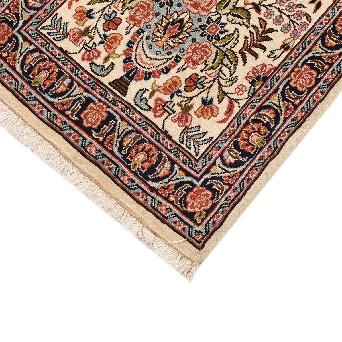 Tapis de couloir Tapis persan - Bidjar - 313 x 59 cm - beige
