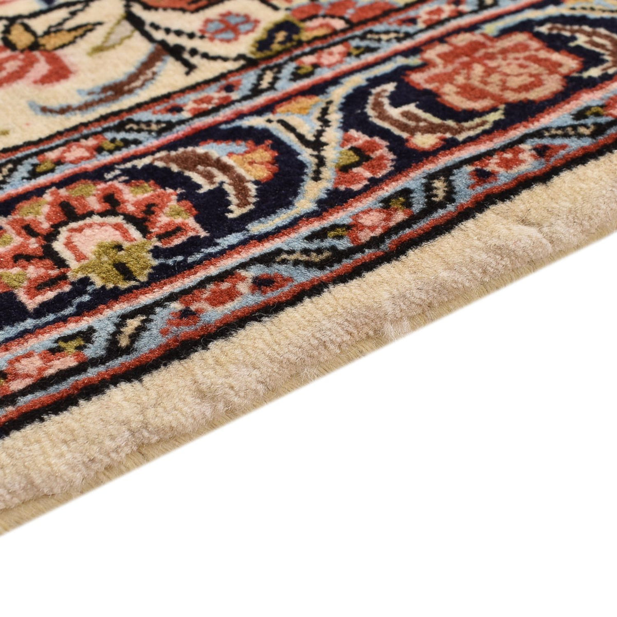 Tapis de couloir Tapis persan - Bidjar - 313 x 59 cm - beige