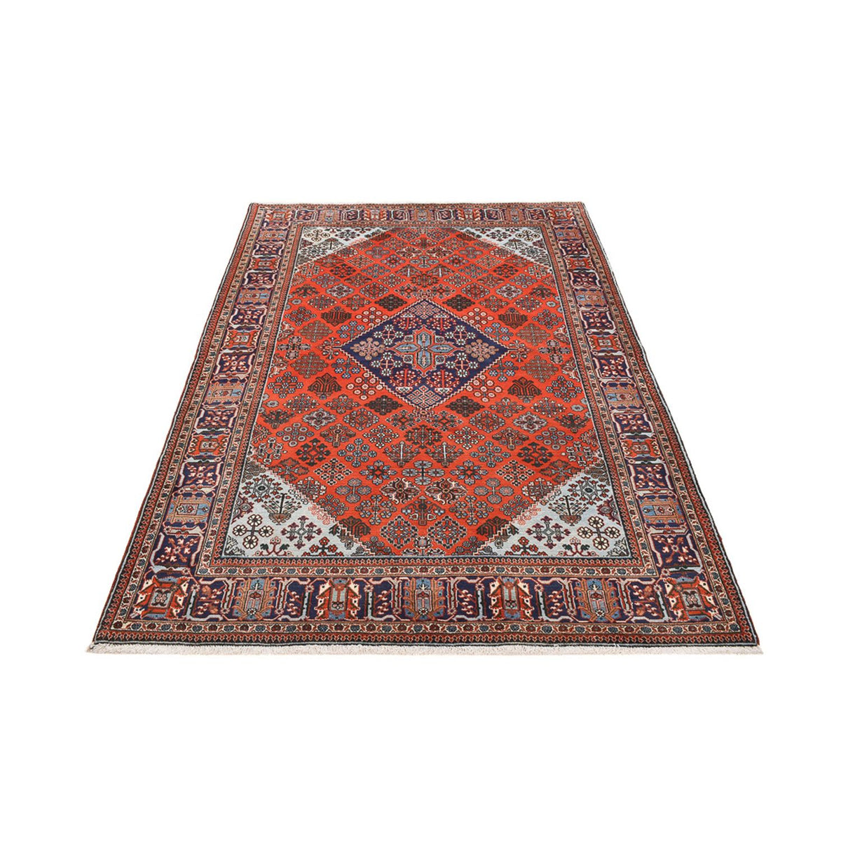 Tapis persan - Nomadic - 248 x 168 cm - rouge