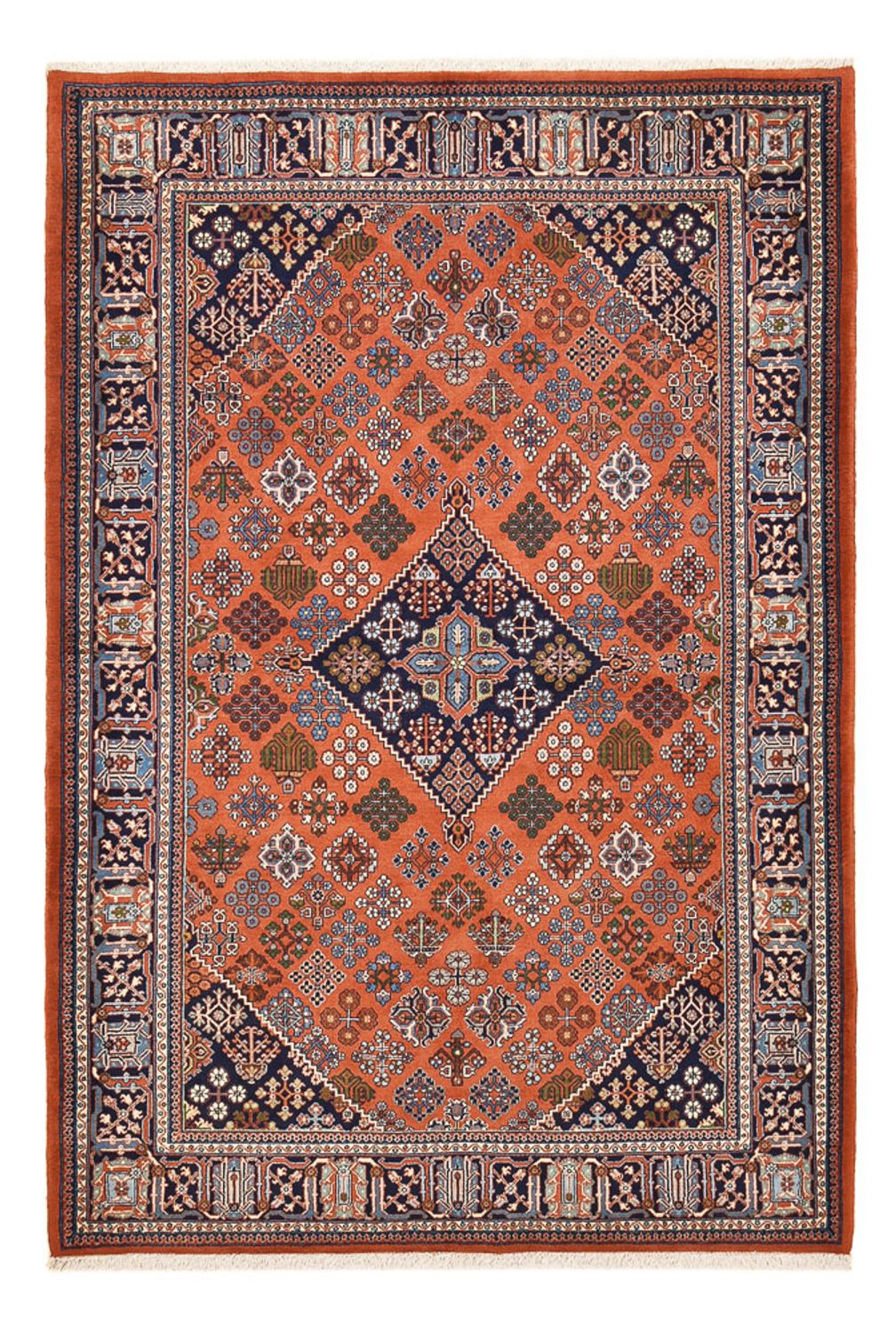 Tapis persan - Nomadic - 248 x 168 cm - rouge