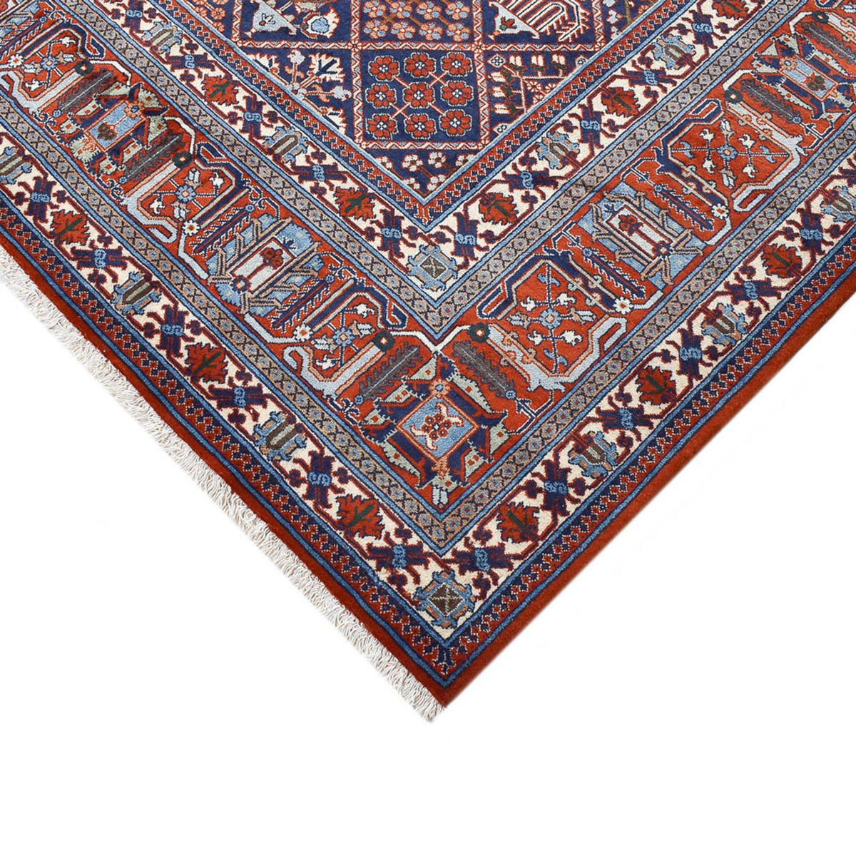Tapis persan - Nomadic - 388 x 294 cm - rouille