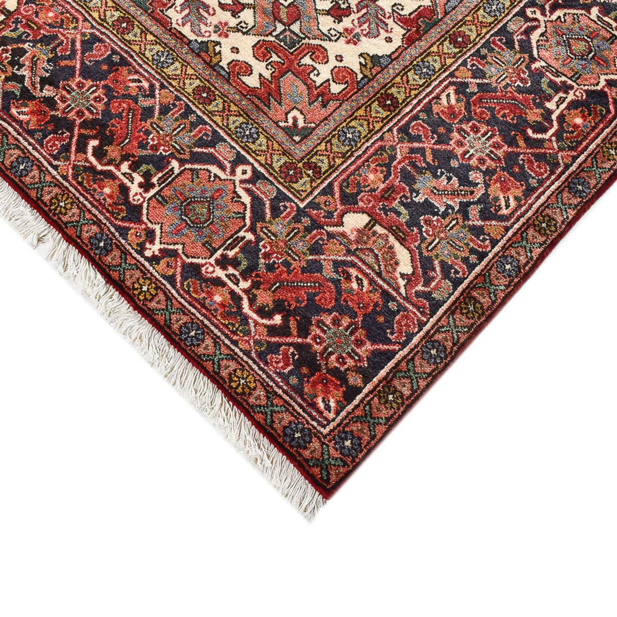 Tapis persan - Nomadic - 377 x 297 cm - rouge