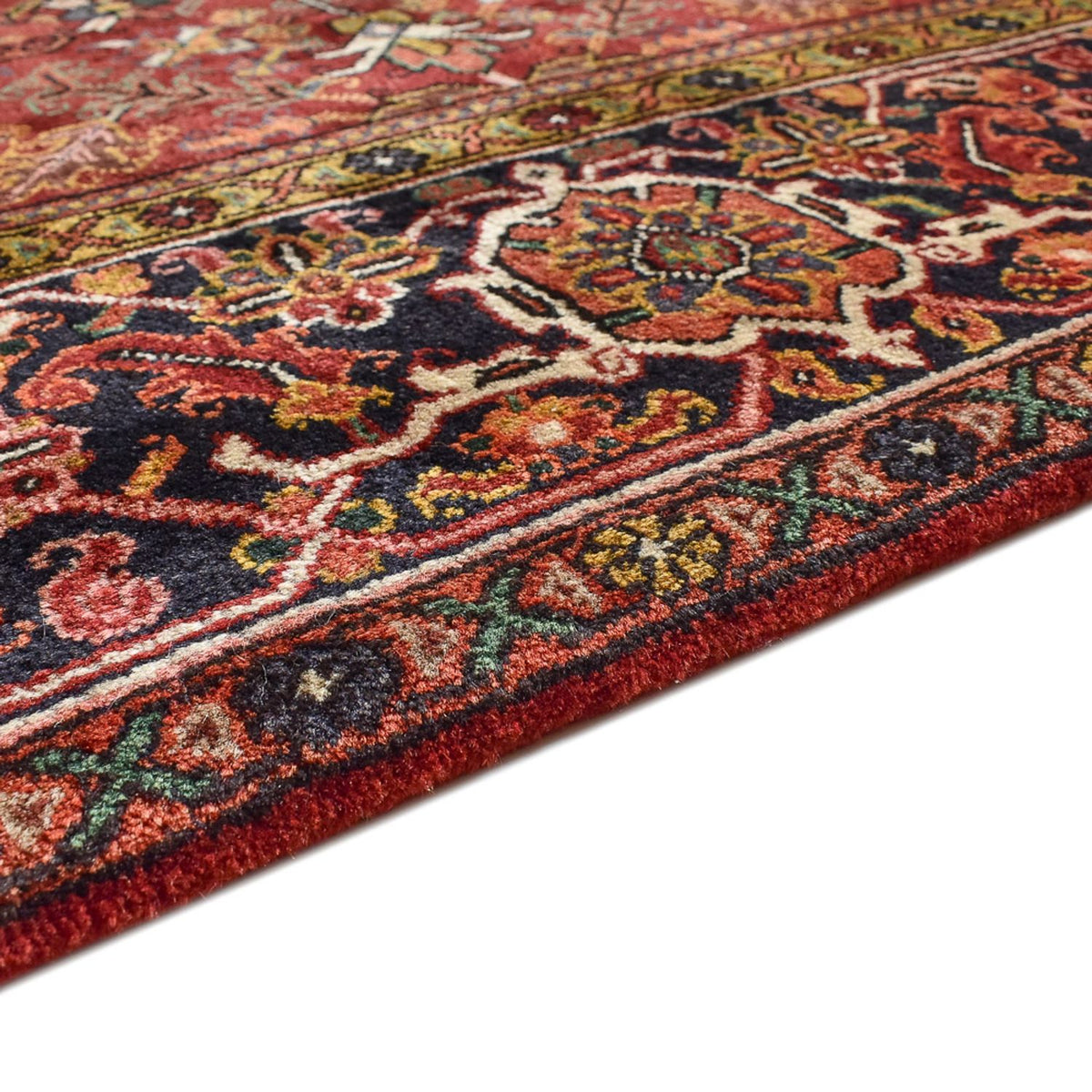 Tapis persan - Nomadic - 377 x 297 cm - rouge