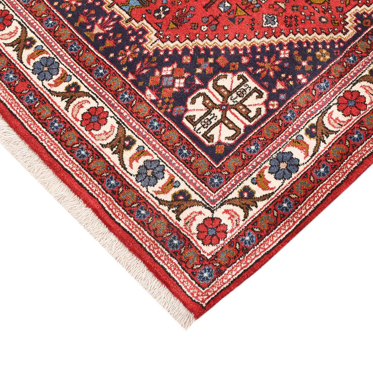 Tapis persan - Nomadic - 170 x 112 cm - rouge