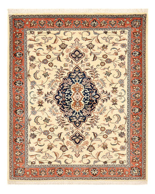 Tapis persan - Classique - 145 x 115 cm - beige clair