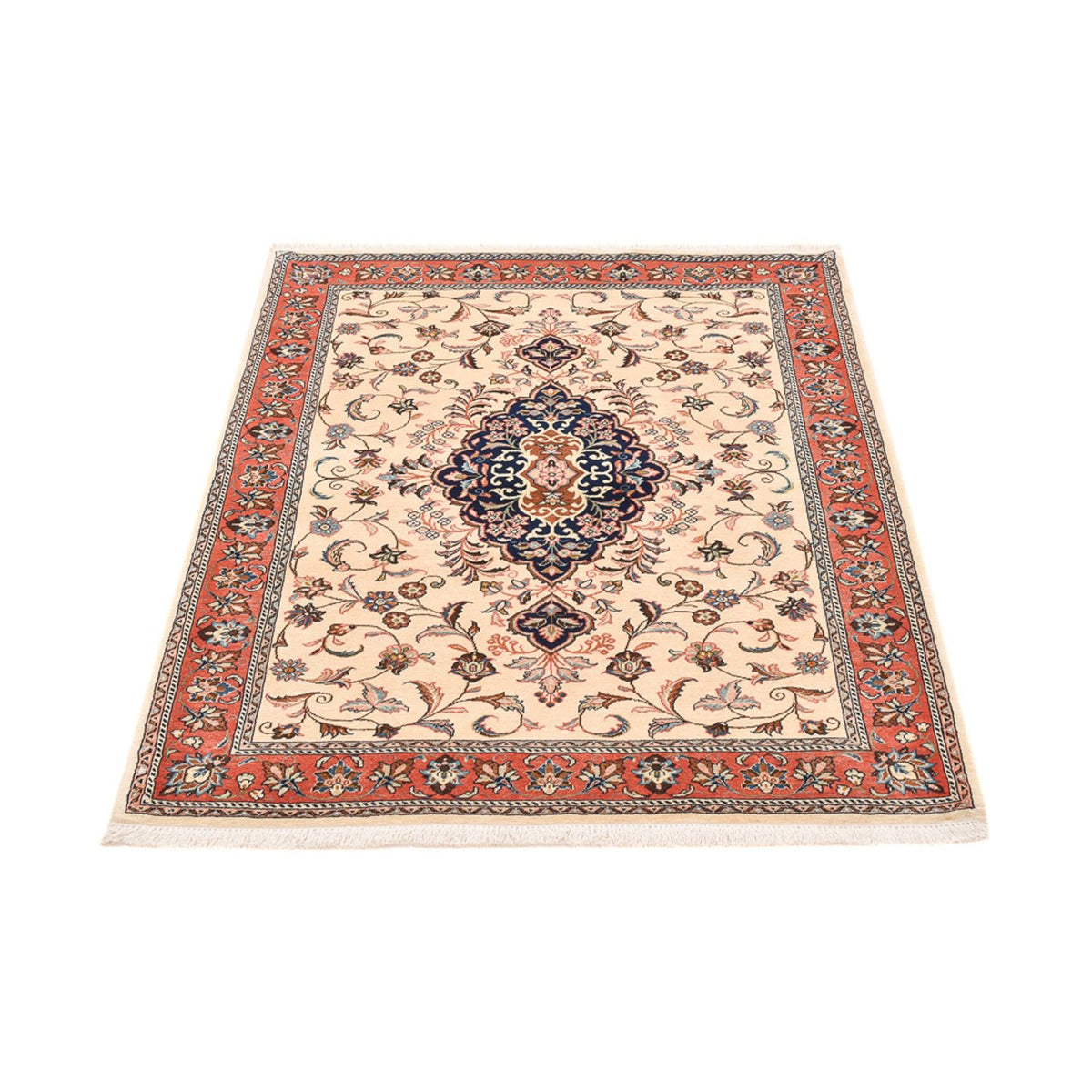Tapis persan - Classique - 145 x 115 cm - beige clair