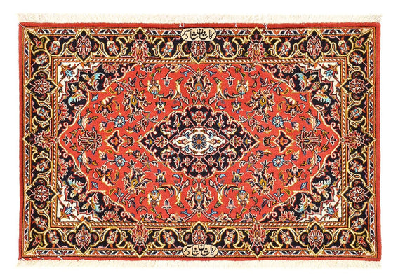 Tapis persan - Keshan - 100 x 70 cm - rouge