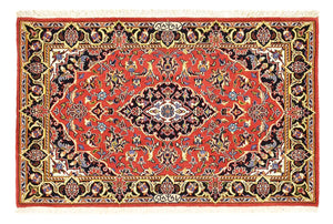 Tapis persan - Keshan - 100 x 70 cm - rouge