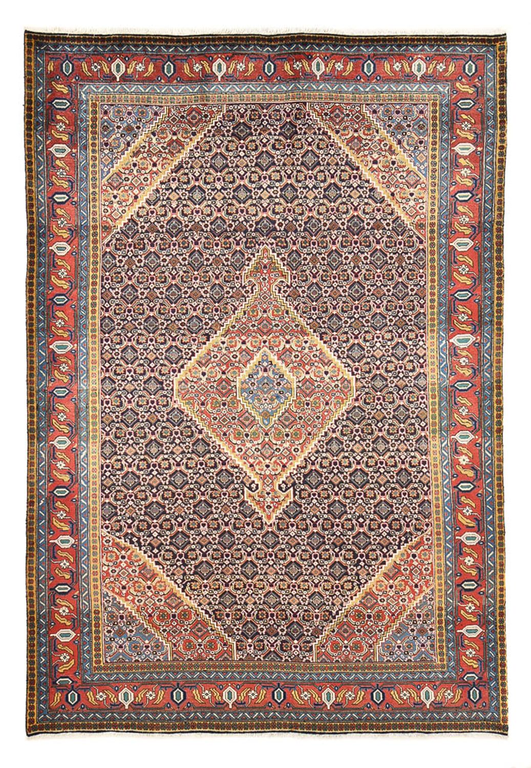 Tapis persan - Nomadic - 298 x 200 cm - beige foncé