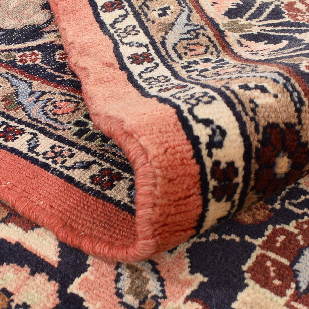 Tapis persan - Nomadic - 320 x 212 cm - rouge clair