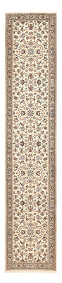 Tapis de couloir Tapis persan - Keshan - 373 x 79 cm - beige