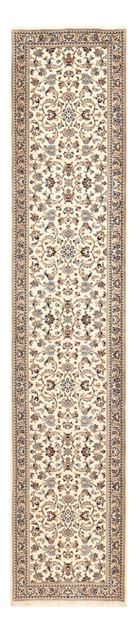 Tapis de couloir Tapis persan - Keshan - 373 x 79 cm - beige