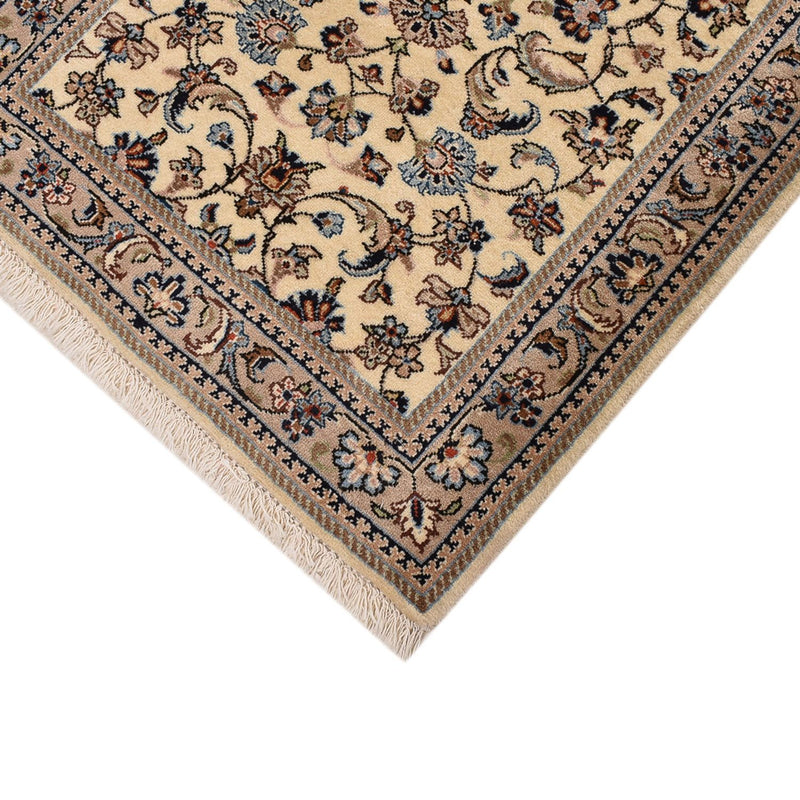 Tapis de couloir Tapis persan - Keshan - 373 x 79 cm - beige
