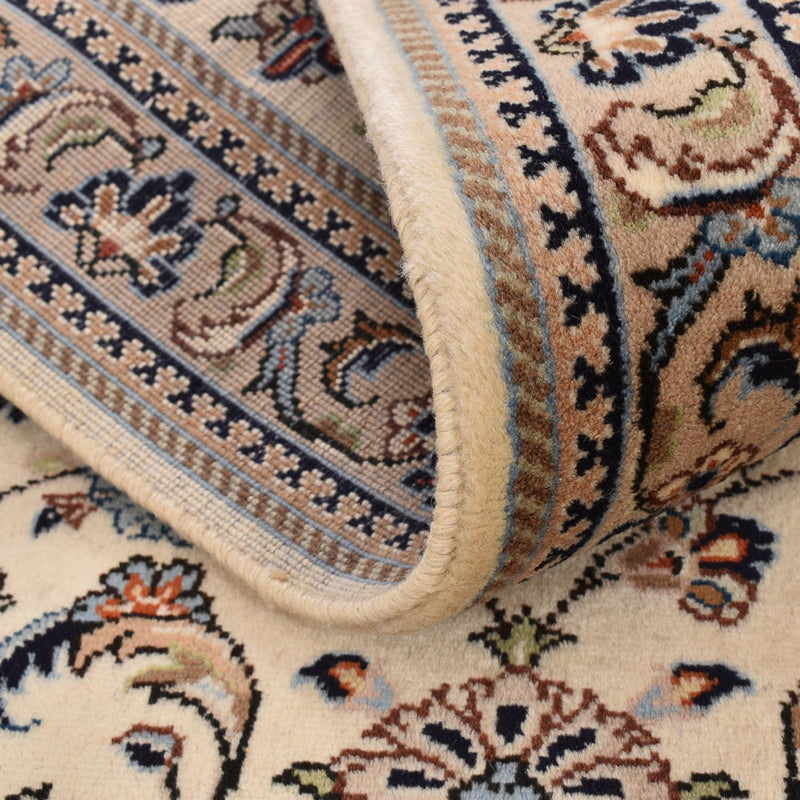 Tapis de couloir Tapis persan - Keshan - 373 x 79 cm - beige