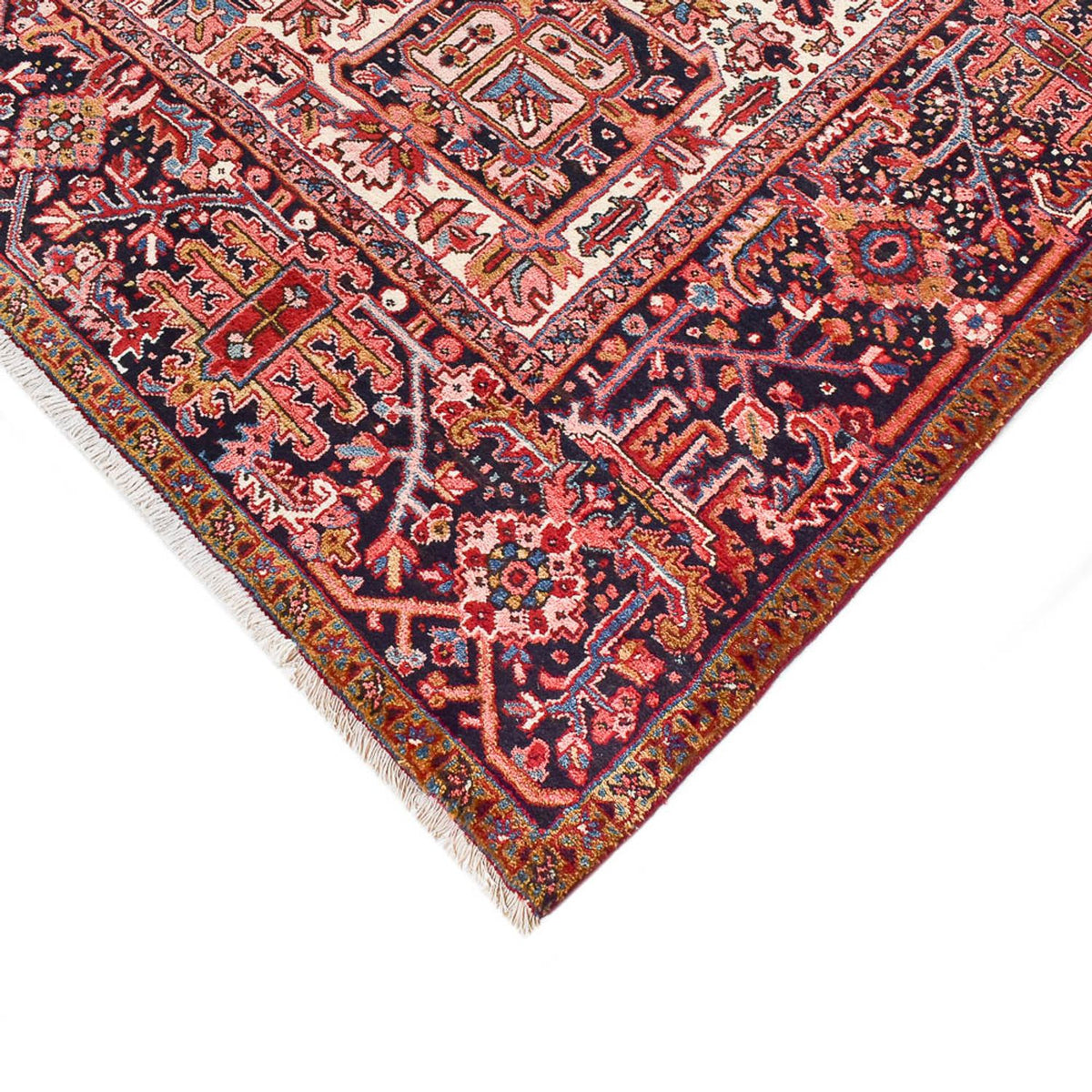 Tapis persan - Nomadic - 415 x 305 cm - rouge
