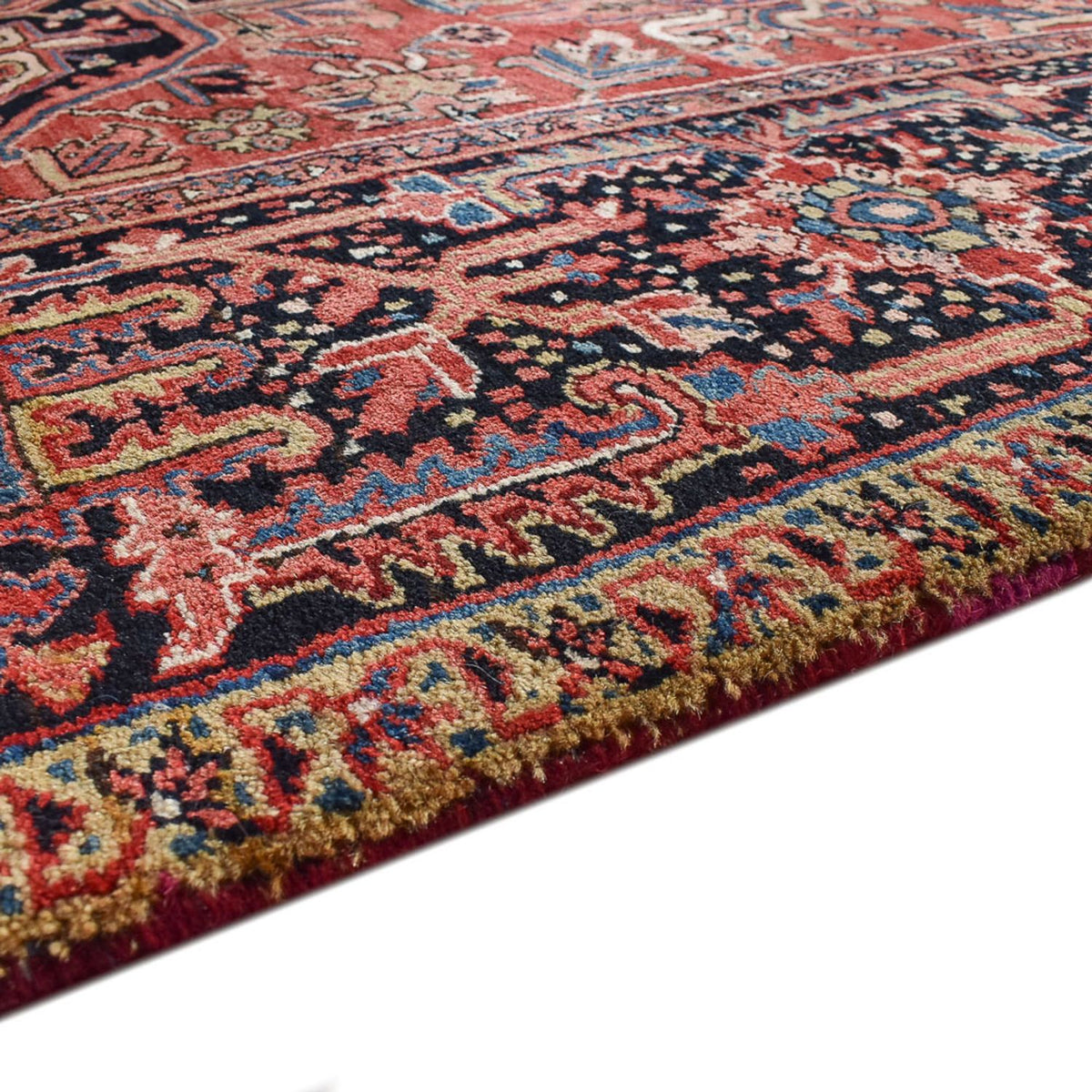 Tapis persan - Nomadic - 415 x 305 cm - rouge