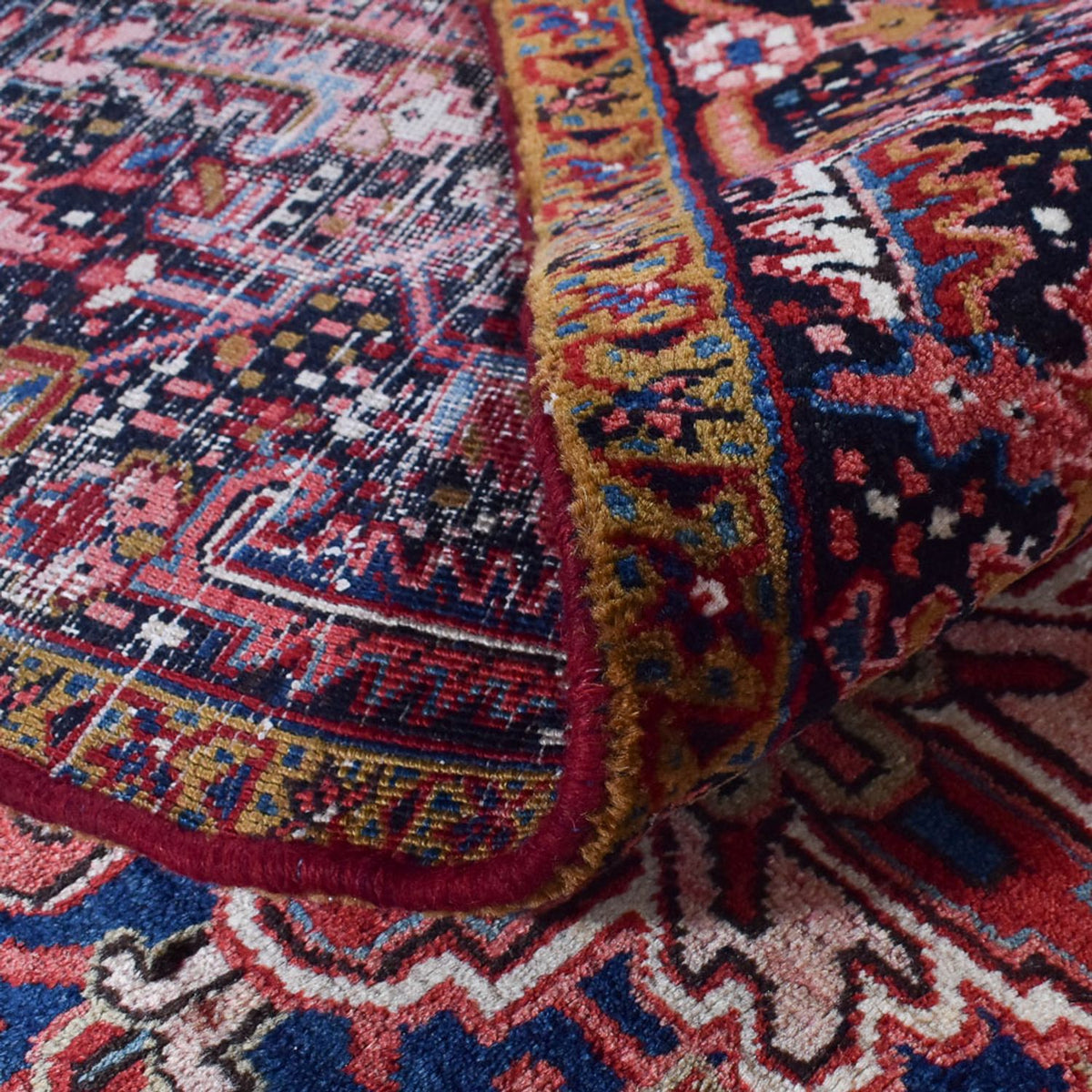 Tapis persan - Nomadic - 415 x 305 cm - rouge