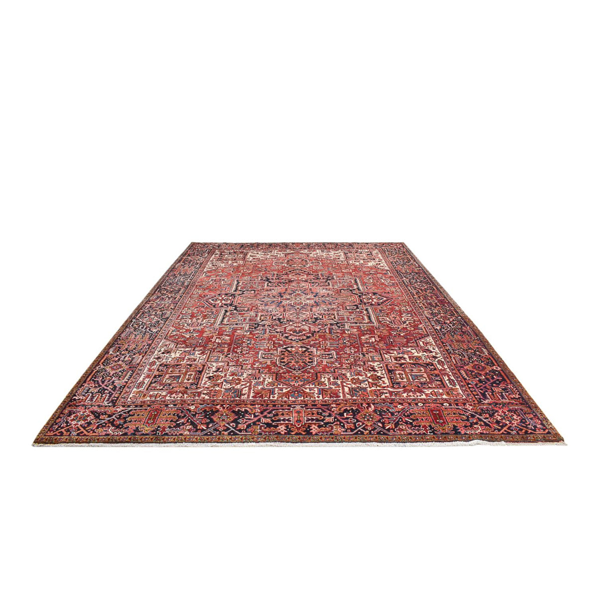 Tapis persan - Nomadic - 415 x 305 cm - rouge