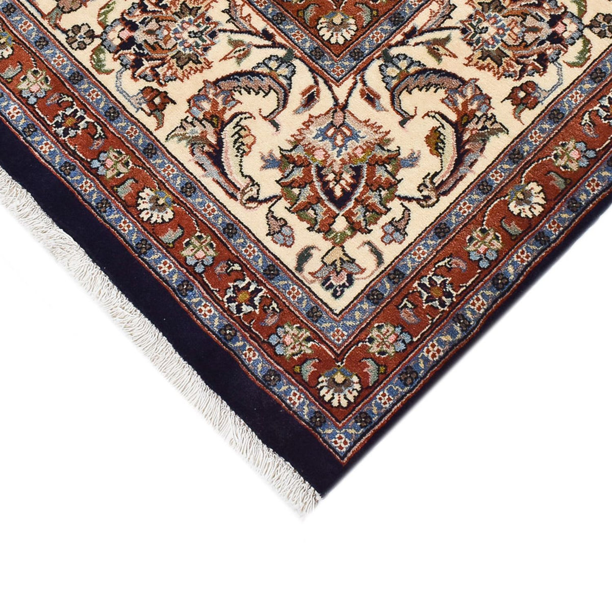 Tapis persan - Classique - Royal - 336 x 248 cm - bleu foncé