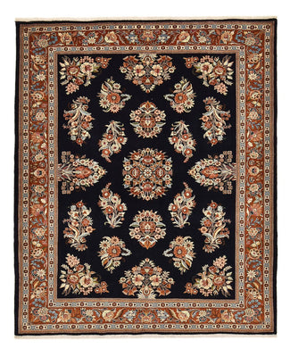 Tapis persan - Classique - 228 x 180 cm - bleu foncé