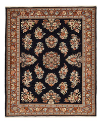 Tapis persan - Classique - 228 x 180 cm - bleu foncé