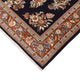 Tapis persan - Classique - 228 x 180 cm - bleu foncé