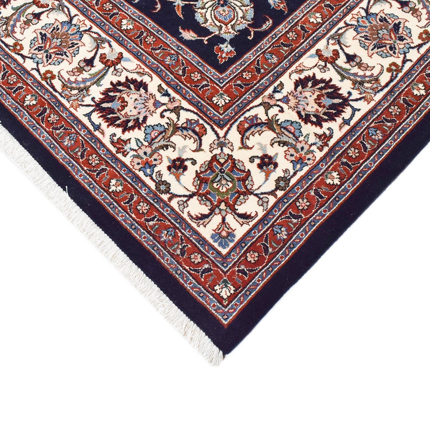 Tapis persan - Classique - Royal - 342 x 250 cm - bleu foncé
