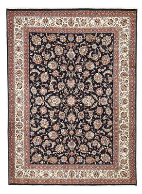 Tapis persan - Classique - Royal - 340 x 244 cm - bleu foncé