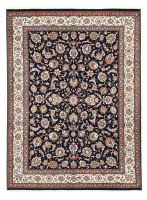 Tapis persan - Classique - Royal - 336 x 240 cm - bleu foncé