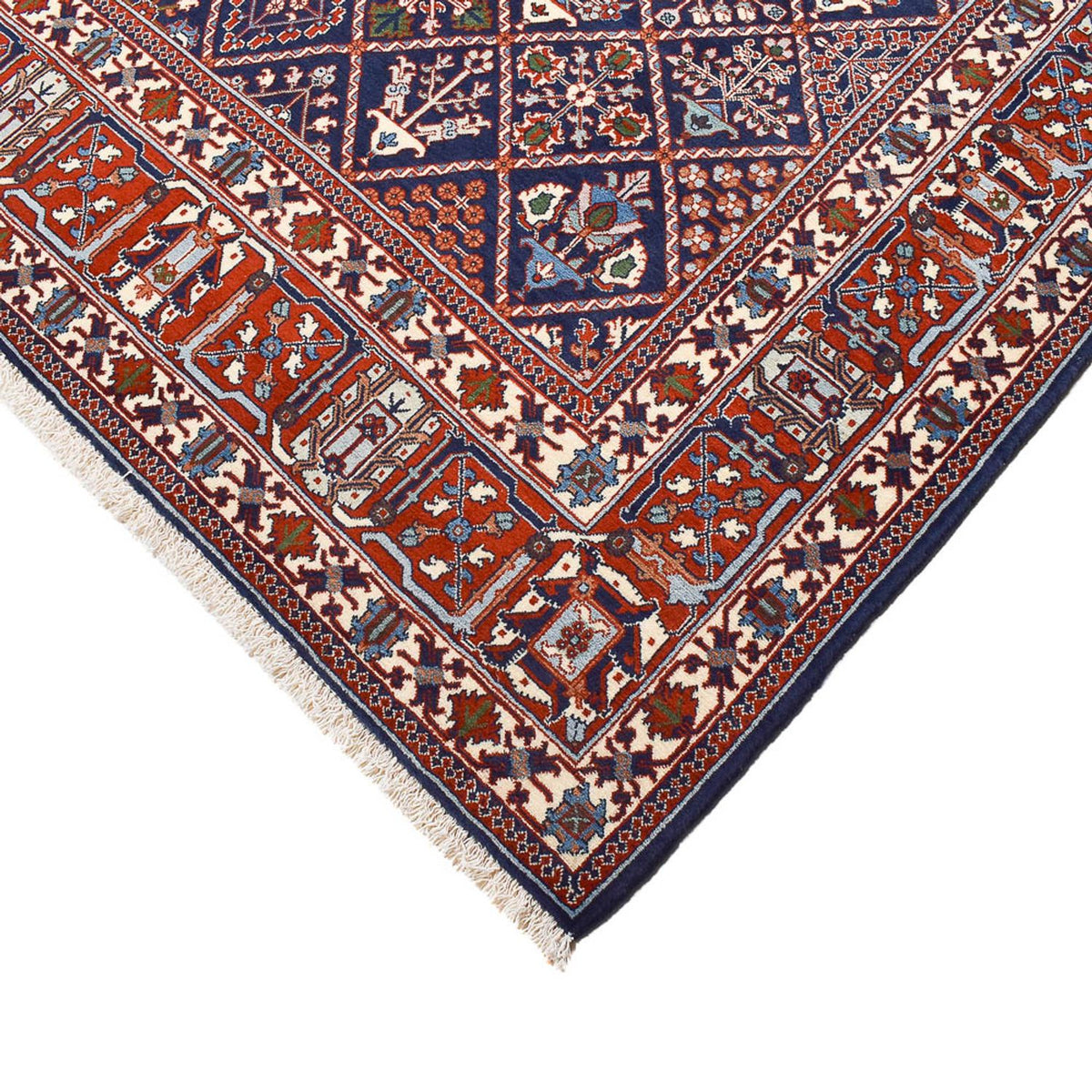 Tapis persan - Nomadic - 298 x 206 cm - rouille
