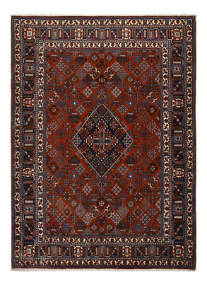 Tapis persan - Bidjar - 298 x 217 cm - rouge foncé