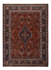 Tapis persan - Bidjar - 298 x 217 cm - rouge foncé